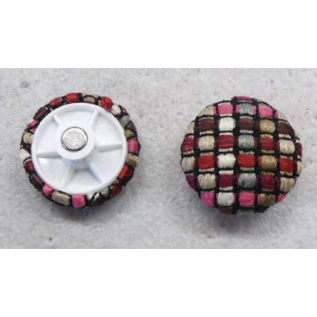 Magnet mit bezogenen Kopf Webstoff 601