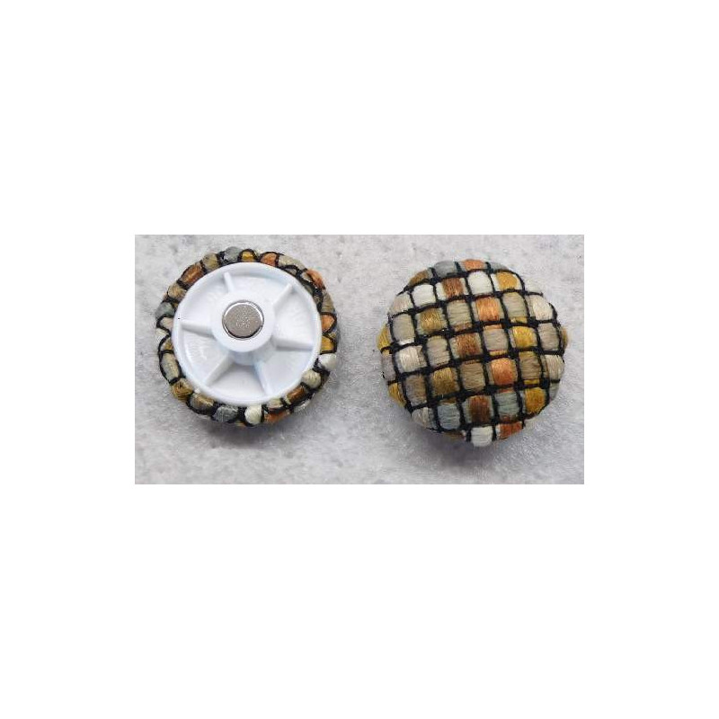Magnet mit bezogenen Kopf Webstoff 603