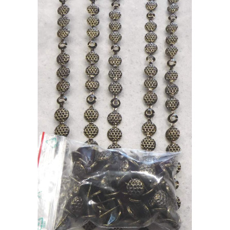 Ziernagelstreifen 5x1m 11mm Bronce Renaissance Hammerschlag