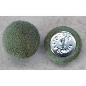 Polsterknöpfe mit Öse Mikrofaser Forest 20,5mm
