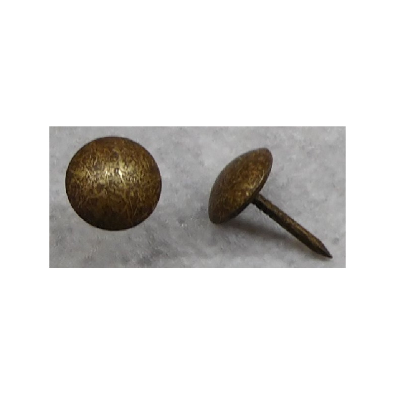 Polsternägel Z100 1/3-1 altgold-gefleckt Rötlich