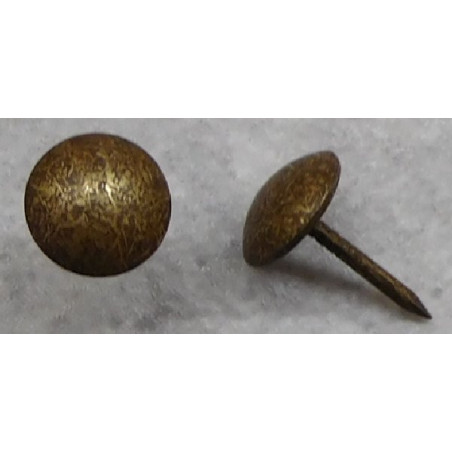 Polsternägel Z100 1/3-1 altgold-gefleckt Rötlich