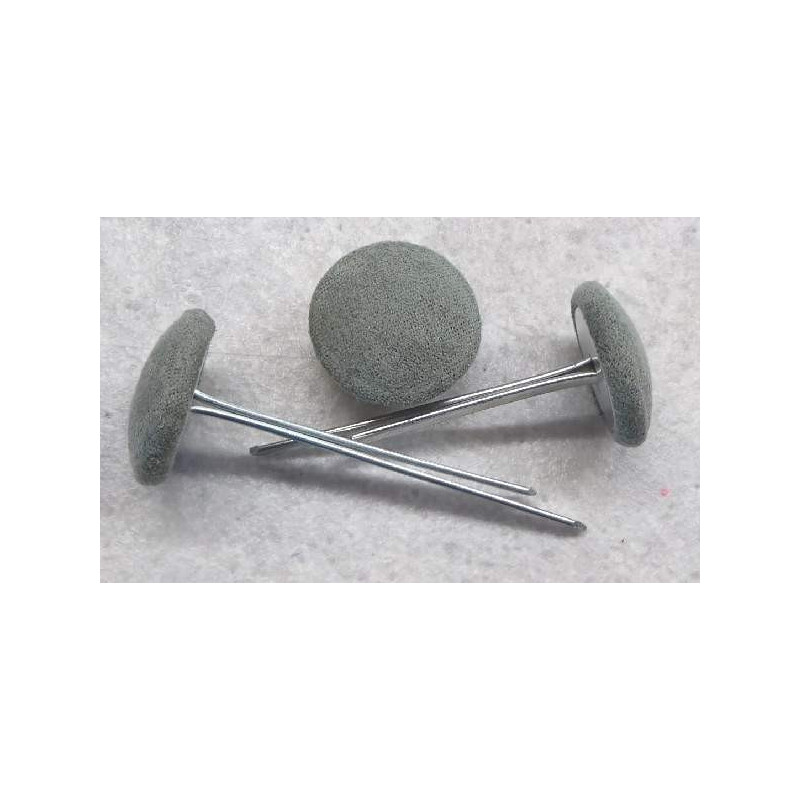 Polsterknöpfe mit Splint Mikrofaser Forest
