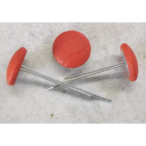 Polsterknöpfe mit Splint und Kunstleder Masai