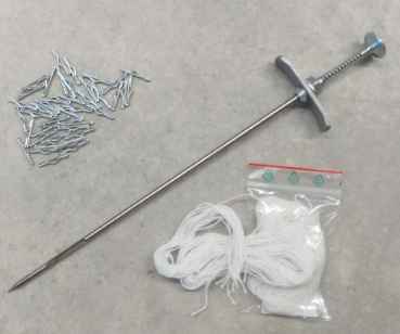 Abheftnadel APK2 4mm Niro 230mm