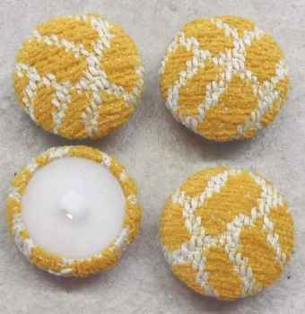 Knöpfe mit Stoff bezogen Ø 24mm