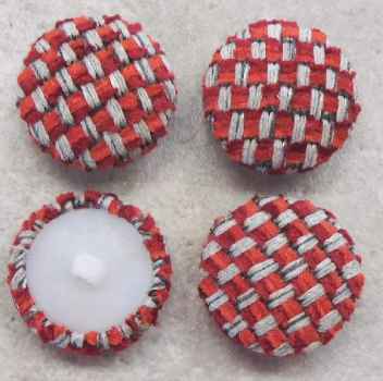 Knöpfe mit Stoff bezogen Ø 24mm