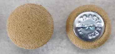Polsterknöpfe Mikrofaser Beige