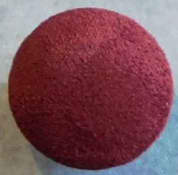 Polsterknöpfe zum Schrauben Mikrofaser Bordeaux