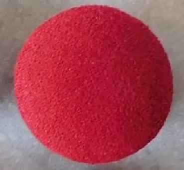 Polsterknöpfe zum Schrauben Mikrofaser Rot