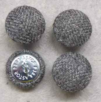 Polsterknöpfe Mikrofaserstoff bezogen