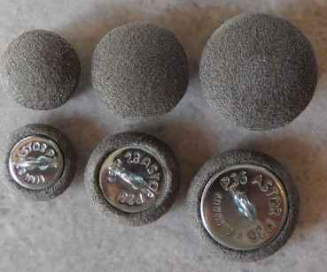 Polsterknöpfe mit Haken Mikrofaser Elefant
