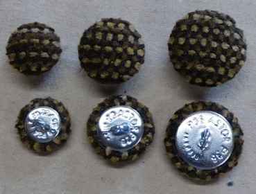 Polsterknöpfe mit Haken Polsterwebstoff 511