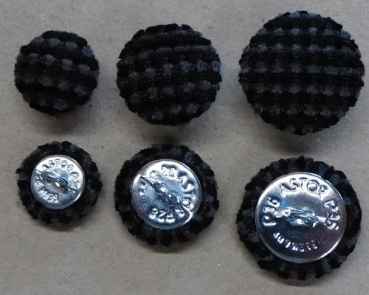 Polsterknöpfe mit Haken Polsterwebstoff 514