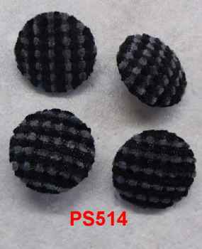 Polsterknöpfe mit Öse mit Webstoff 514 bezogen