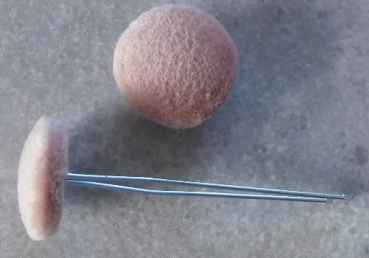 Polsterknöpfe mit Splint Rosa