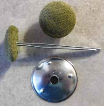 Polsterknöpfe mit Splint Mikrofaser