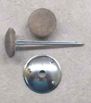 Polsterknöpfe mit Splint Mikrofaser