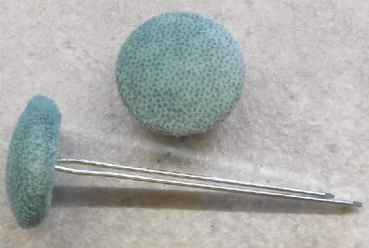 Polsterknöpfe mit Splint Mikrofaser