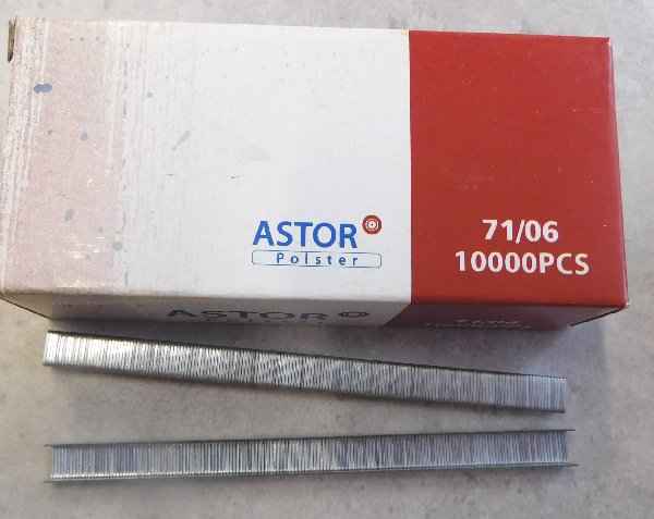 Tackerklammern 71/06 von ASTOR