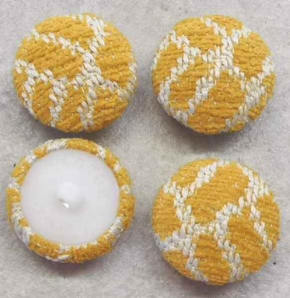 Knöpfe mit Stoff bezogen Ø 24mm