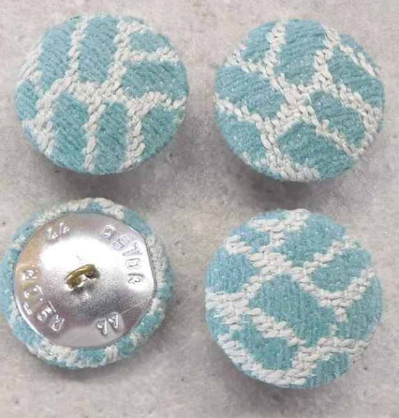 Knöpfe mit Stoff bezogen Ø 28mm