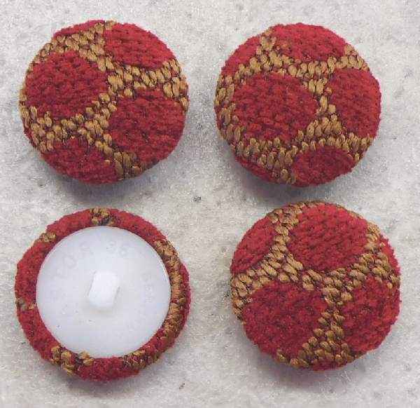 Knöpfe mit Stoff bezogen Ø 24mm