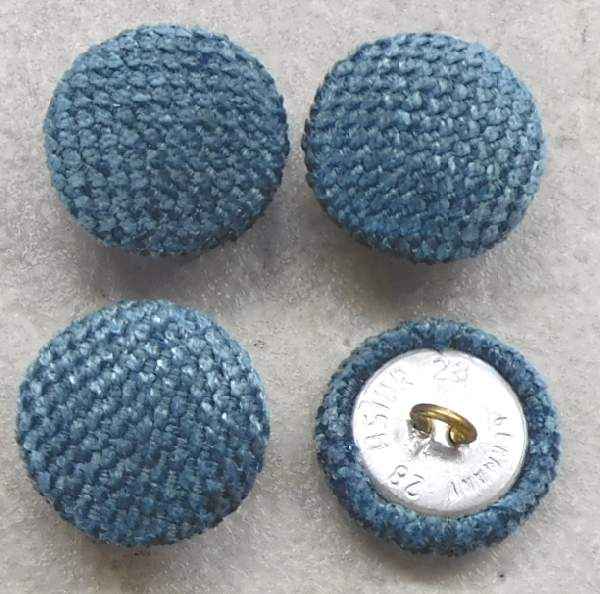 Knöpfe mit Stoff bezogen Ø 18mm