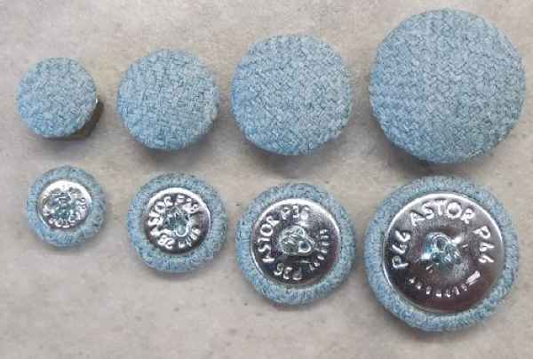 Polsterknöpfe mit Haken Polsterwebstoff SP23
