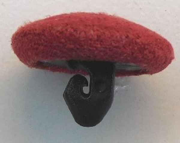 Polsterknöpfe Outdoor Mikrofaser Toffee