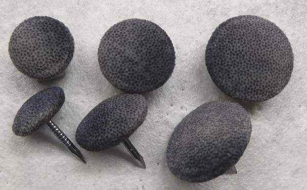 Polsterknöpfe mit Nagel Mikrofaser