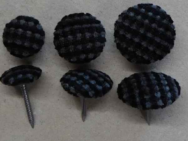 Polsterknöpfe mit Nagel Polsterwebstoff 514