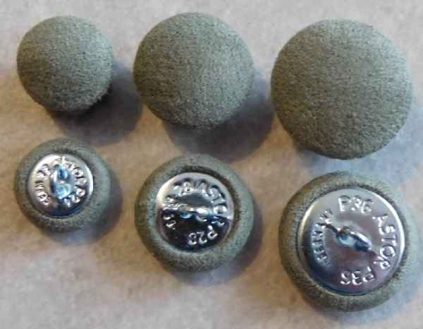 Polsterknöpfe mit Haken Mikrofaser Forest