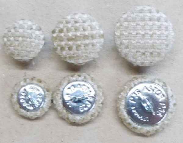 Polsterknöpfe mit Haken Polsterwebstoff 503