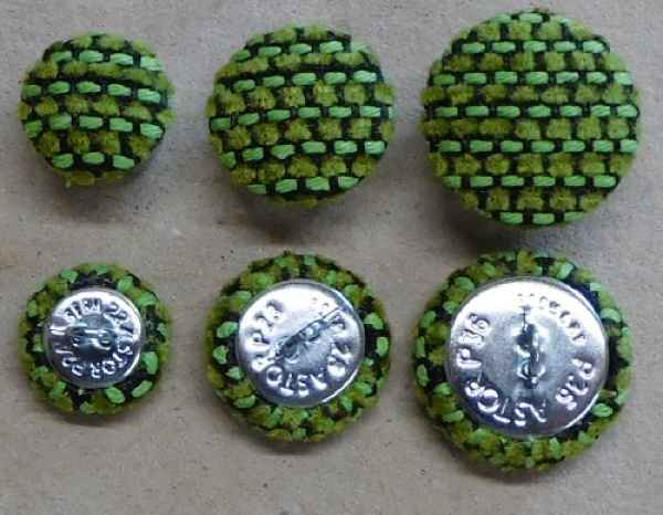 Polsterknöpfe mit Haken Polsterwebstoff 508