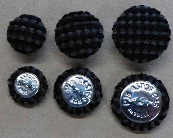 Polsterknöpfe mit Haken Polsterwebstoff 514