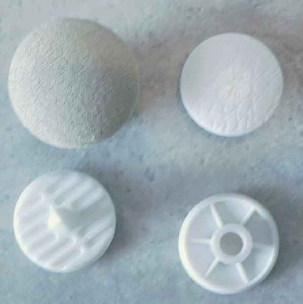 Polsterknöpfe Outdoor Mikrofaser Toffee