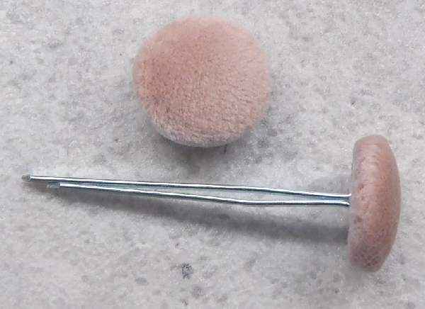 Polsterknöpfe mit Splint Rosa