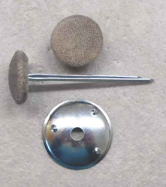 Polsterknöpfe mit Splint Mikrofaser