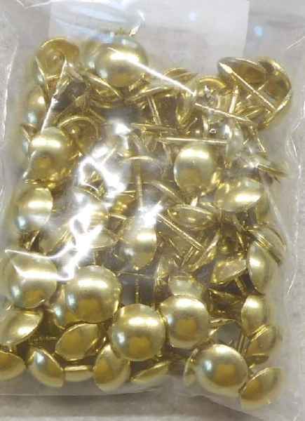 Polsternagel 100 1/3-0 vermessingt